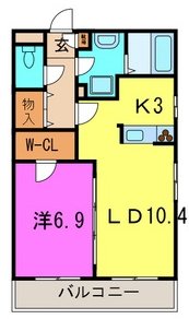 サニーハイツの間取り