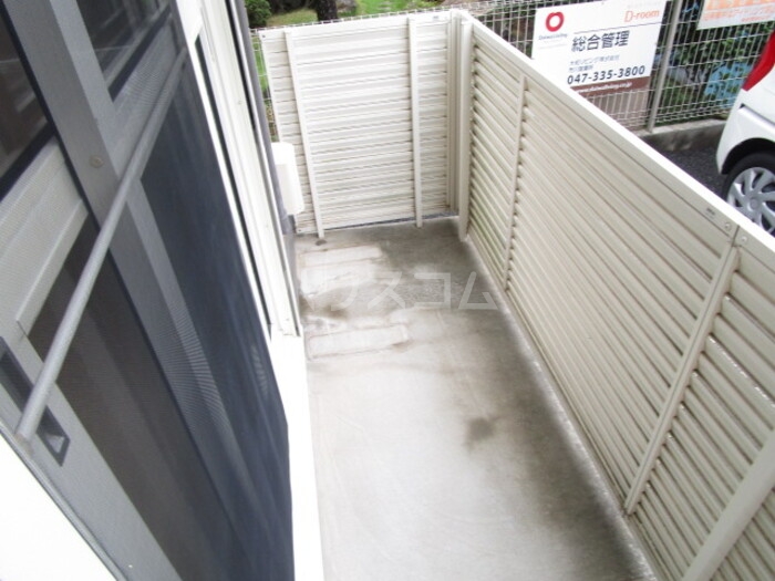 10/26 バルコニー