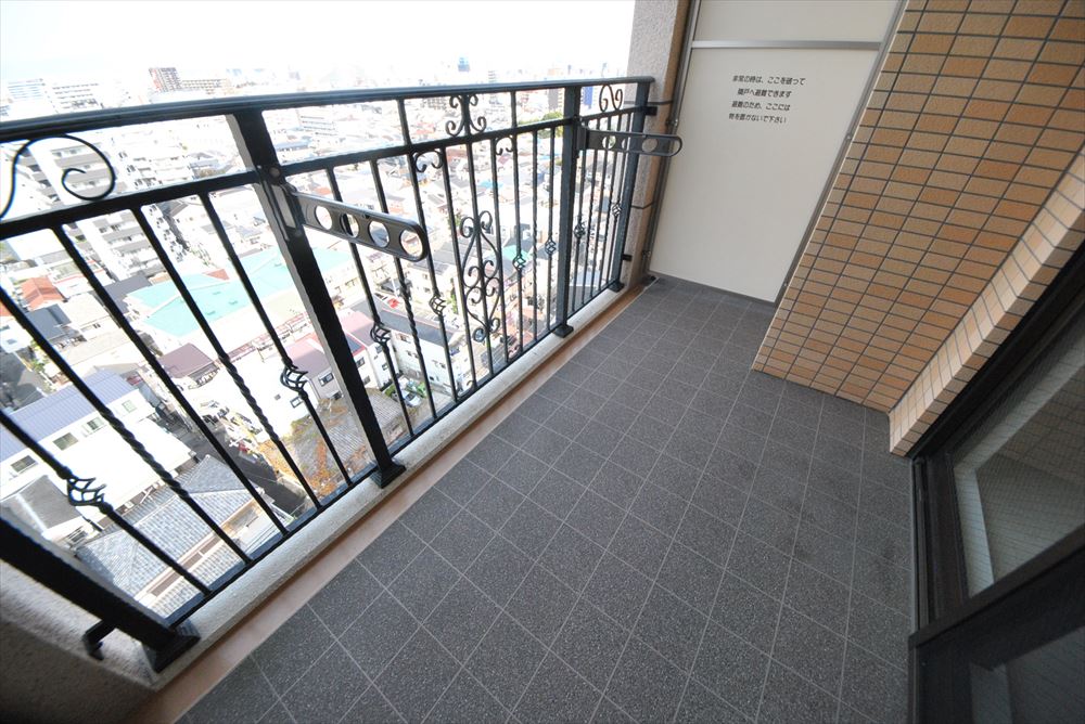 12/24 バルコニー