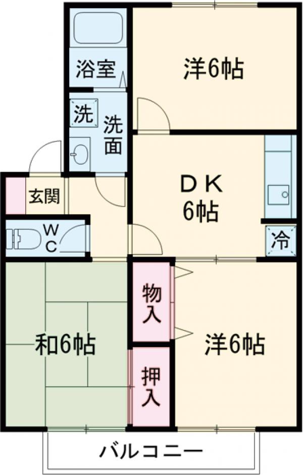ドミールユキの間取り
