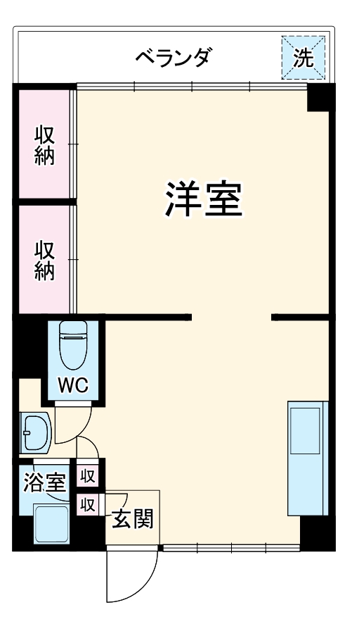 大成マンションの間取り