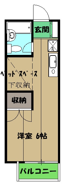 キャンパスクルーの間取り