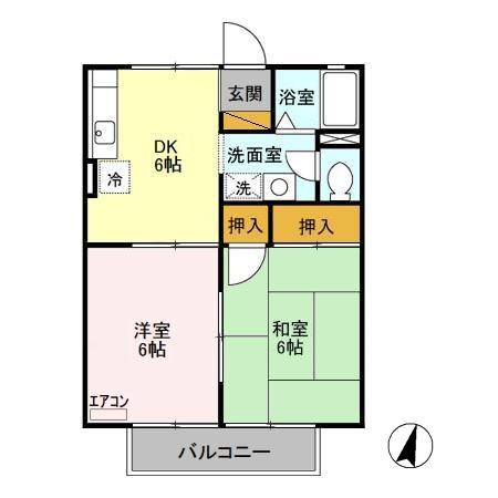 サンボナールの間取り