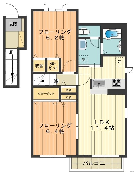 セリシールの間取り