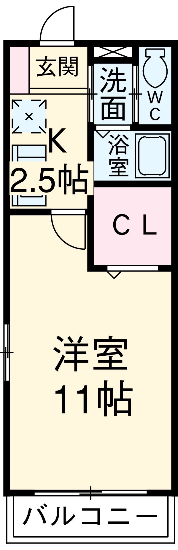 ゴールデンクロス古井の間取り