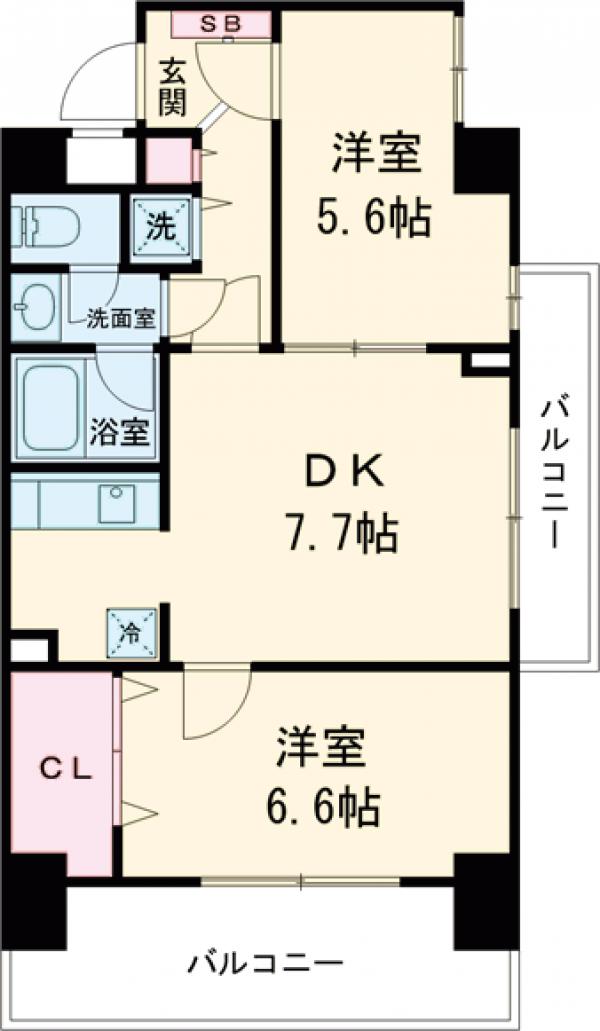 T's garden西八王子WESTの間取り