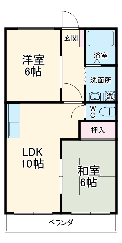 メゾン静の間取り