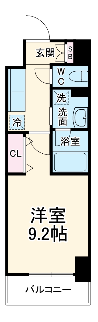 ＫＤＸレジデンス千葉中央Ｅａｓｔの間取り