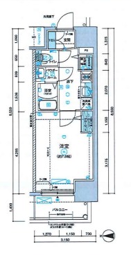 メインステージ大阪NorthGateⅠの間取り