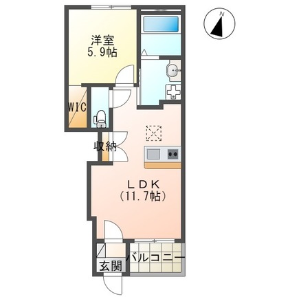 コンフォールの間取り