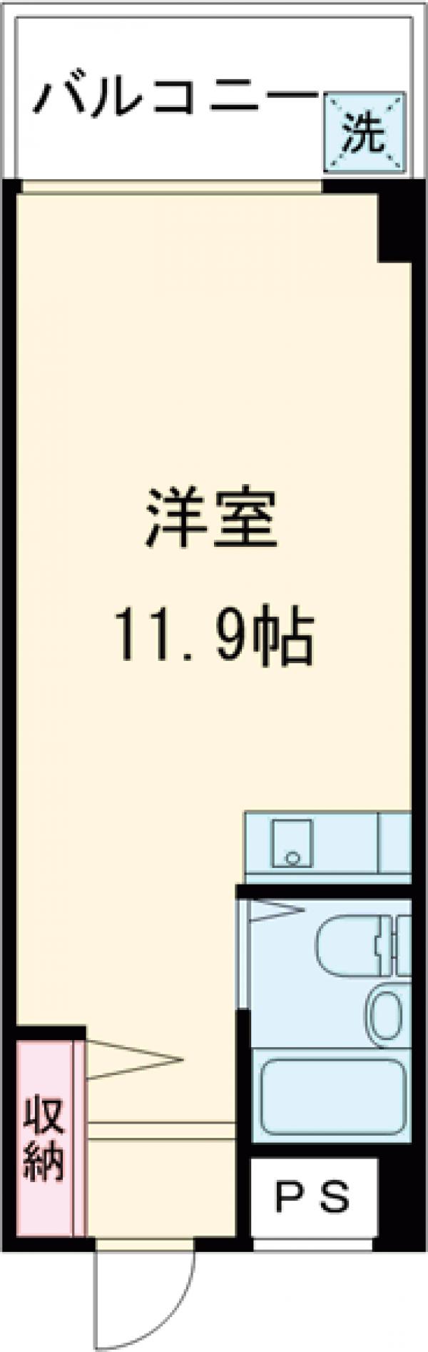 ラ・シャンブル久米の間取り