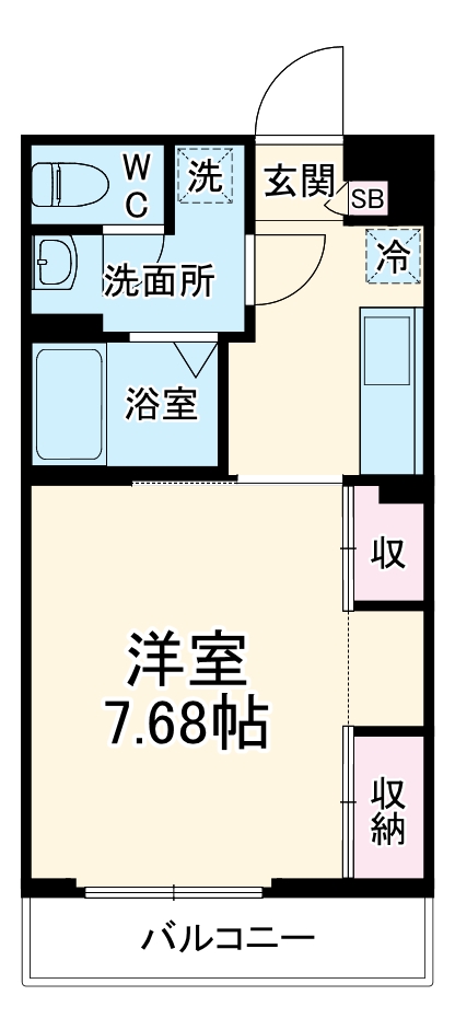 サンライン湘南の間取り