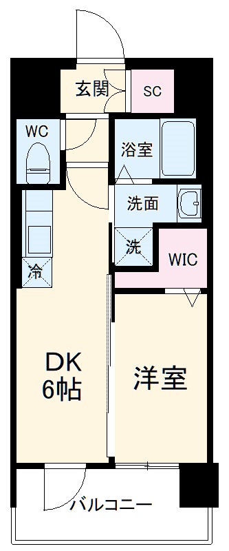 エステムコート名古屋ルノンの間取り