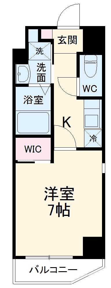 プレイズシード大曽根の間取り