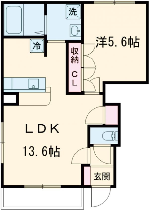 プラム ツリィの間取り