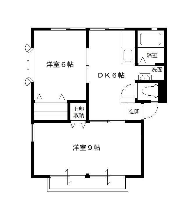 シティハイツの間取り