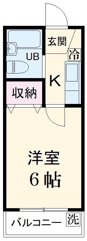 栗橋ロイヤルマンションの間取り