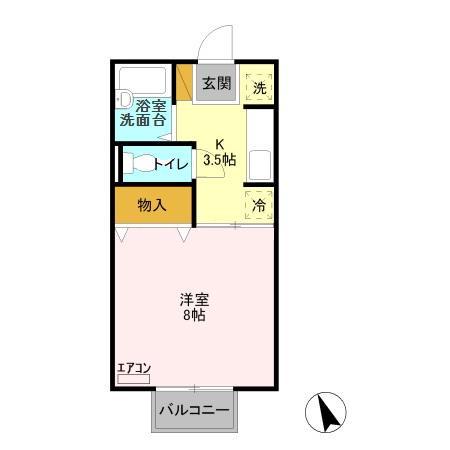 フローラルCの間取り