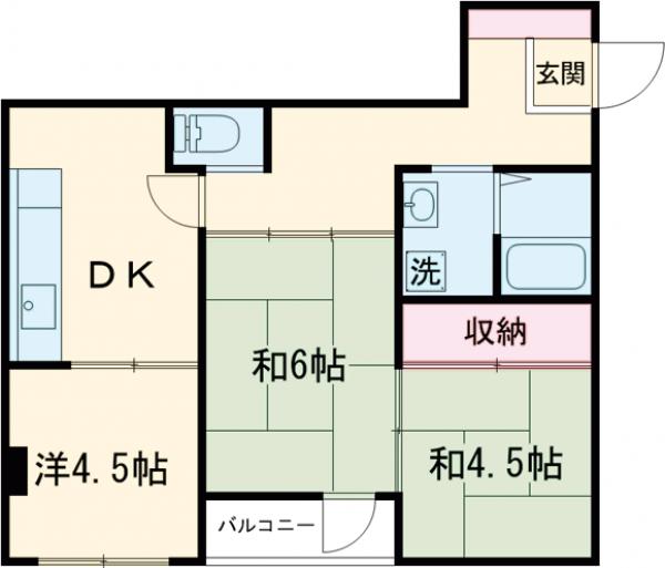 プラムフィールドの間取り