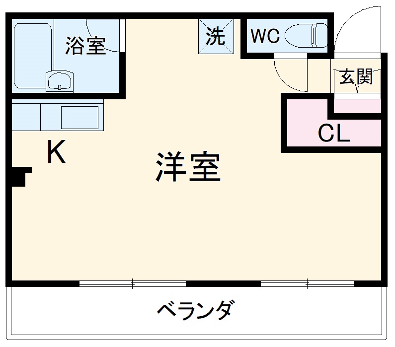 サンクレージュ横浜の間取り