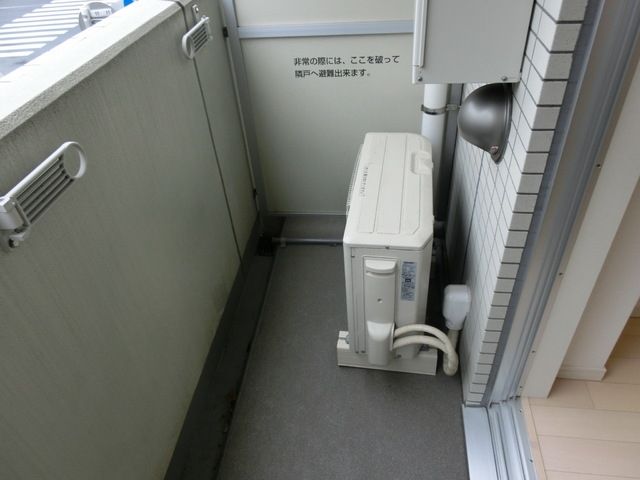 12/25 バルコニー