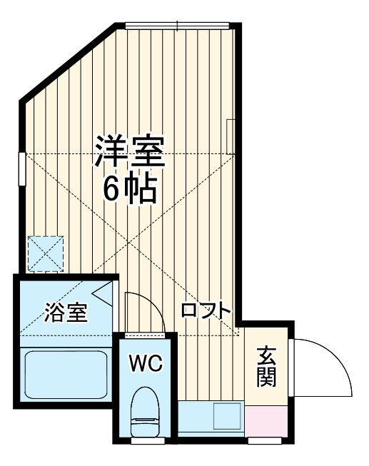 ユナイト上大岡プラチーダエの間取り