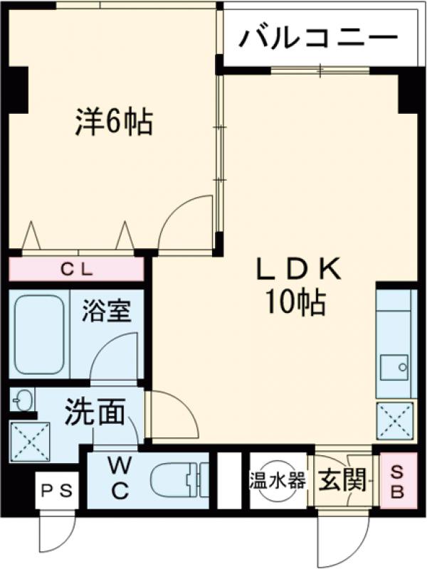 池袋シティーハイツの間取り