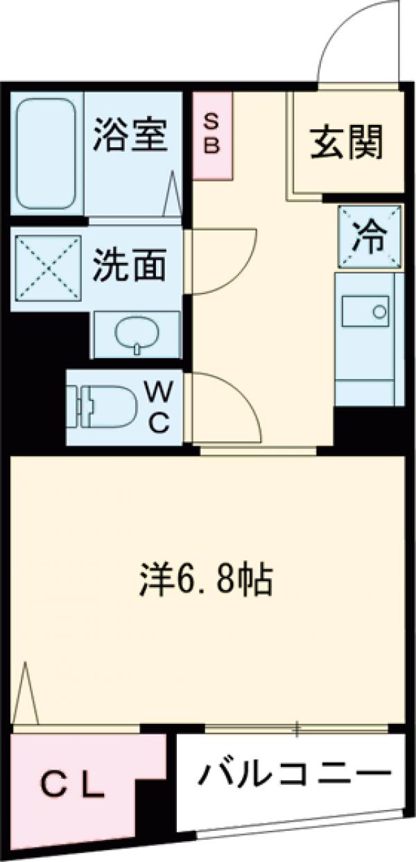 クリアル落合南長崎の間取り