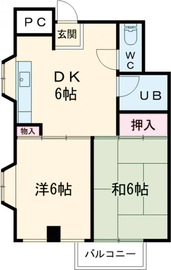 オーユーハイツの間取り