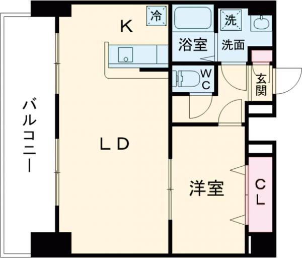 アルファコート西新井の間取り