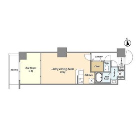 アルファコート西新井・306号室の間取り