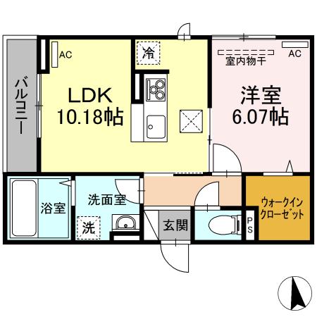イグレック新小平の間取り