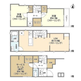 Kolet浦和領家の間取り