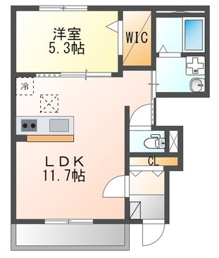 リバーテラス・田名の間取り