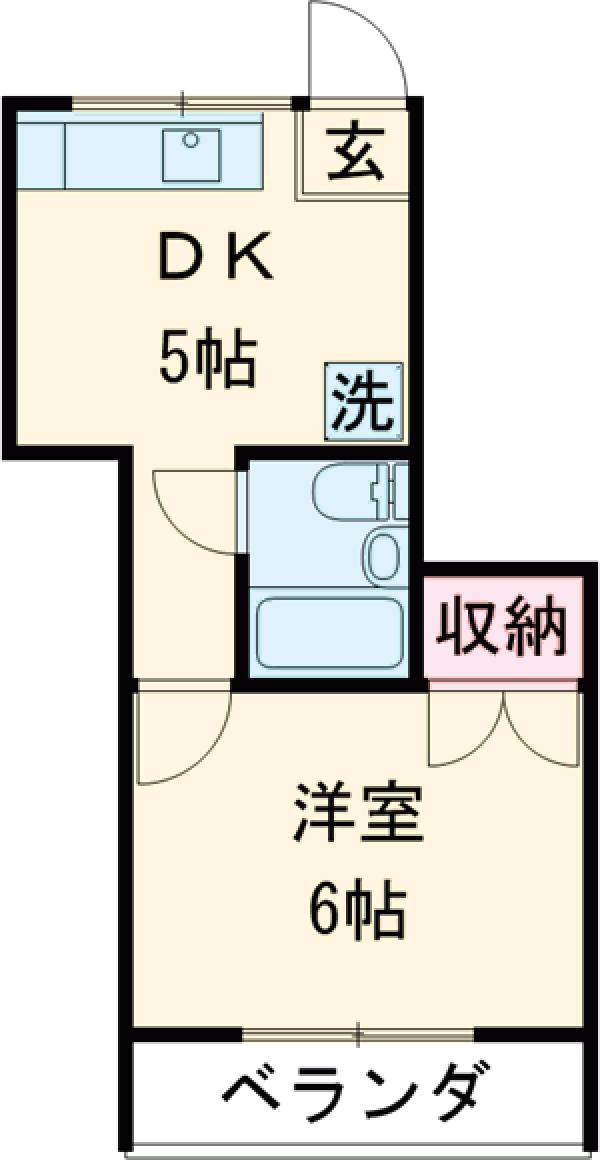 マイム池尻の間取り