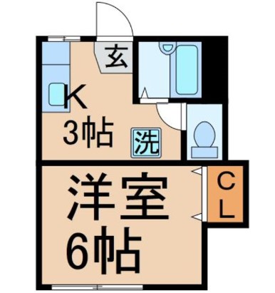 フォーブル藤野の間取り