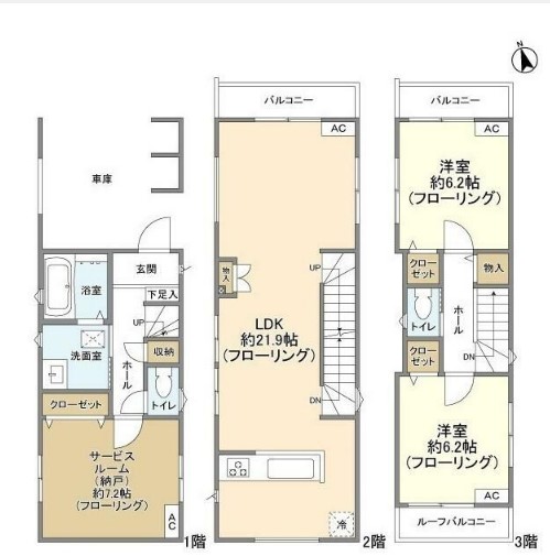 Kolet蒲田南#08の間取り