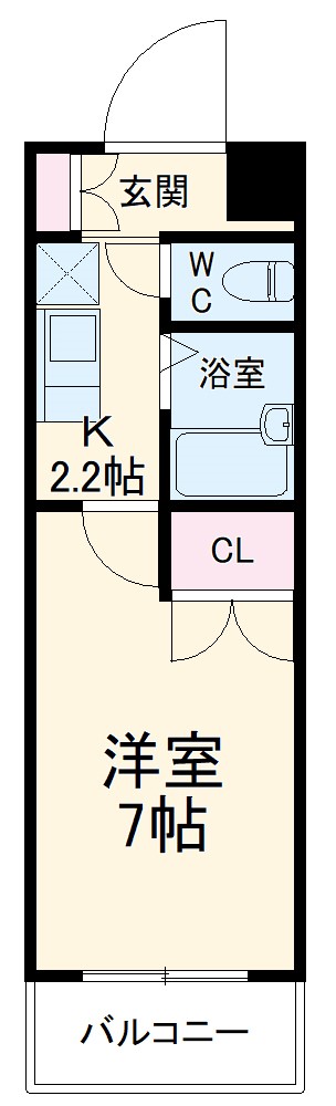 パークサイド・Kの間取り