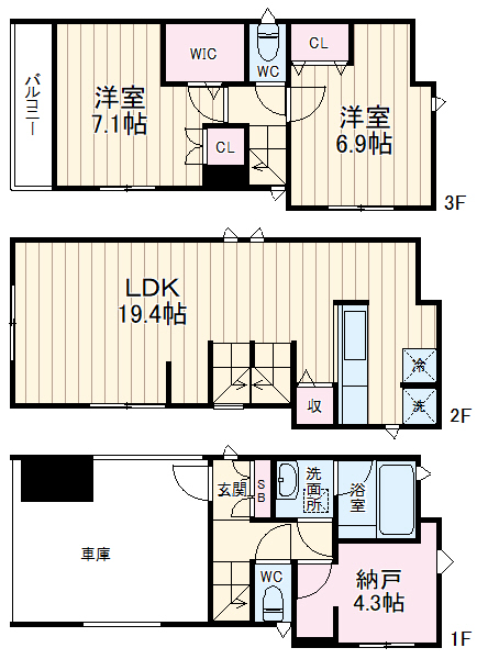 Kolet武蔵小杉の間取り