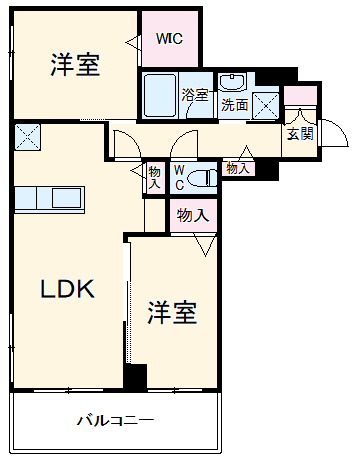 Grandy Villa ohtakanomori Ⅱの間取り