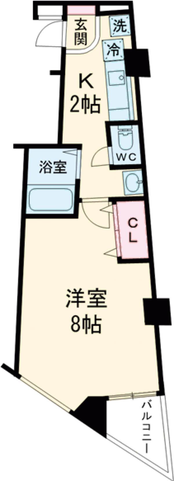 ベルグレードKの間取り