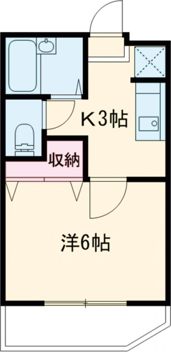 K2ハウスの間取り