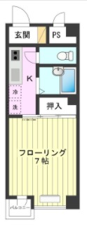 イグレック立川の間取り