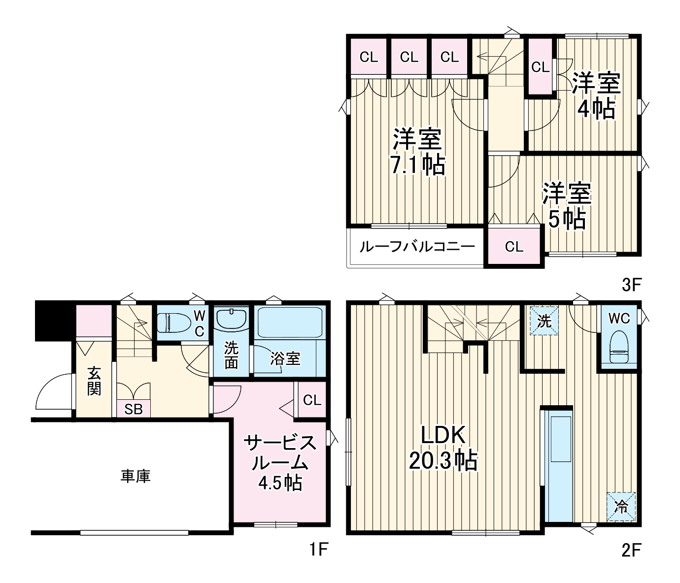 Kolet上大岡#05の間取り
