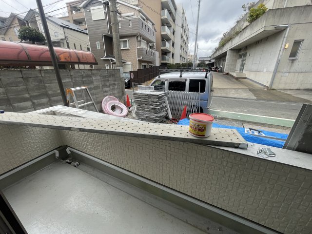 12/24 バルコニー