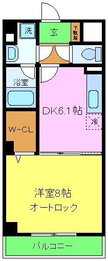 エバーヒルズの間取り