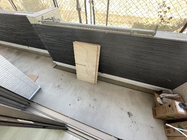 12/29 バルコニー