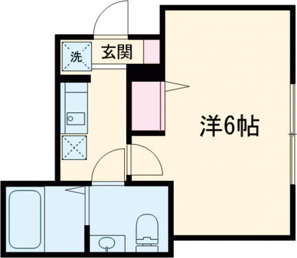 アザーレ・クオン中河原の間取り