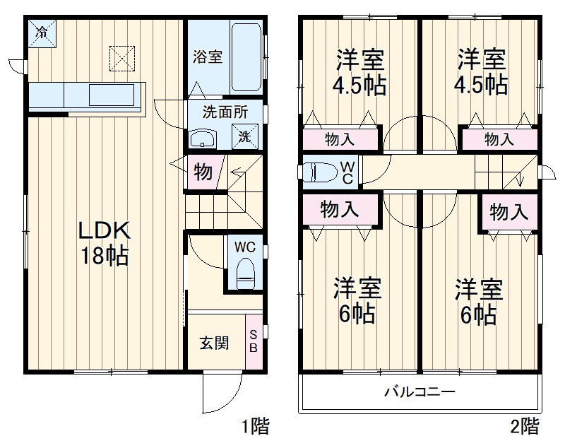 Kolet船橋三山♯02の間取り