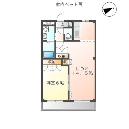 ルーラル中縄の間取り